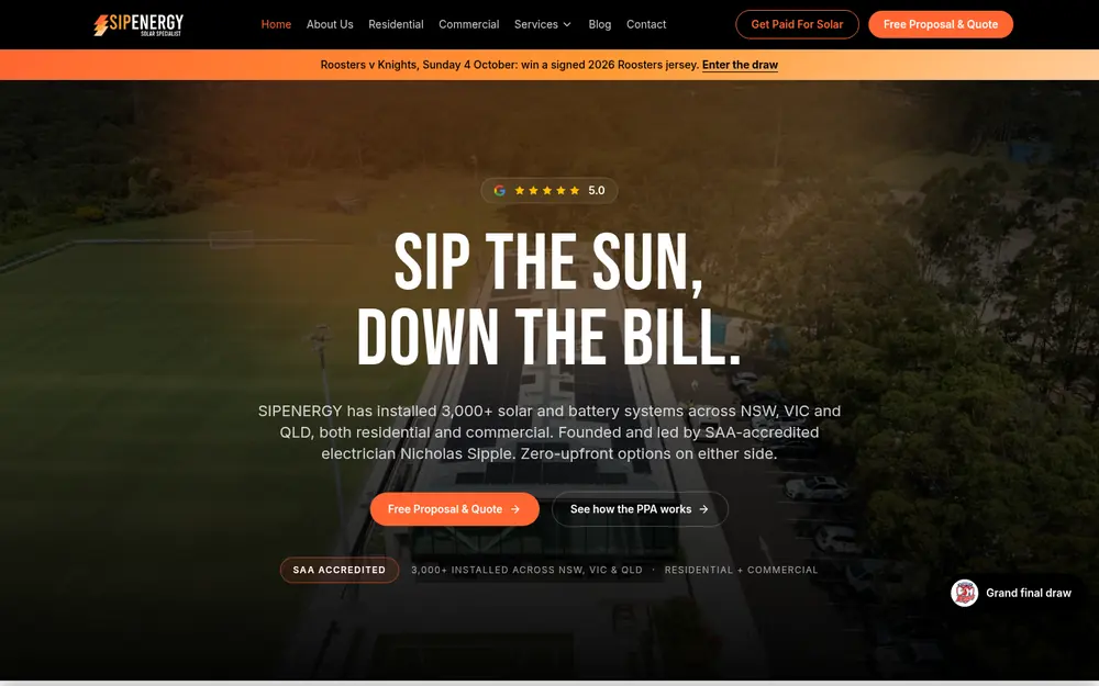 SIPENERGY homepage